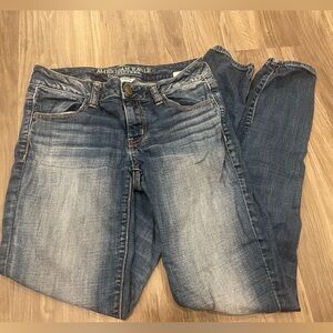 American Eagle Super Stretch Straight Leg Jeans